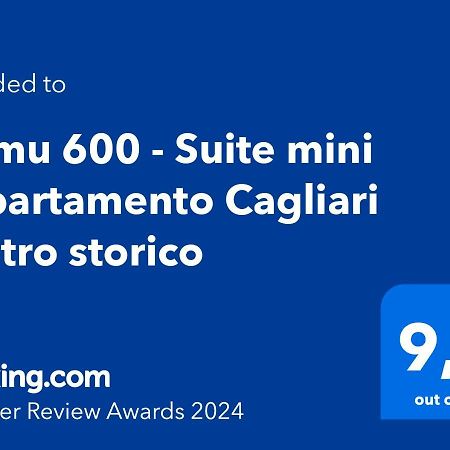 Domu 600 - Suite Mini Appartamento Cagliari Centro Storico Esterno foto